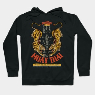 Classic Muay Thai Tiger Tattoo Hoodie